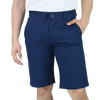 Bermuda Stretch Color Azul Plúmbago Slim Fit De Algodón Para Hombre